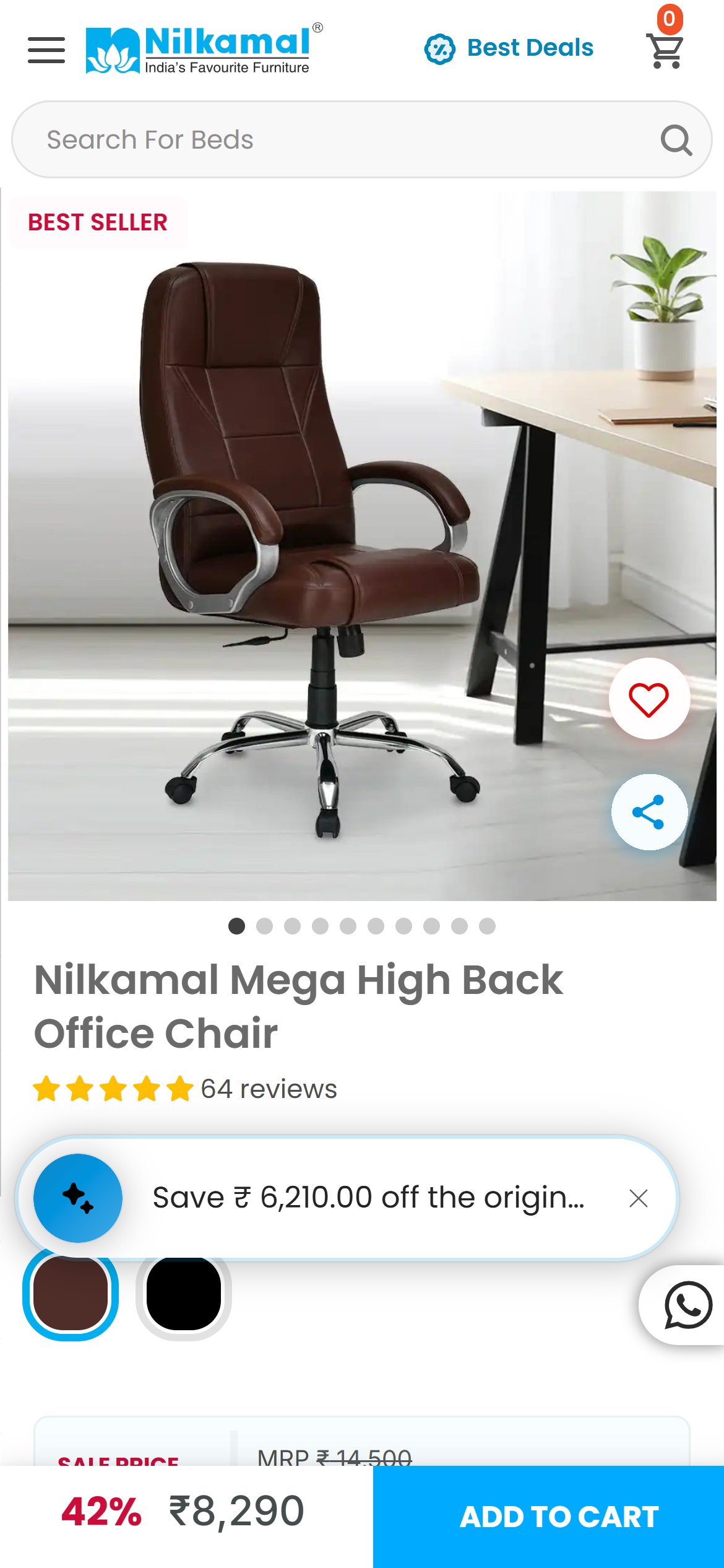 Nilkamal Furniture — Mobile